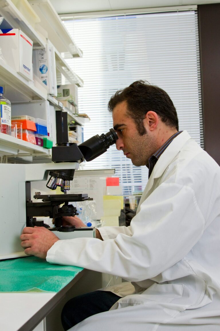 laboratorium mikroskop labb